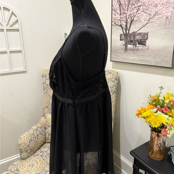 Torrid Black High-Low Babydoll Dress - Picture 7 of 8